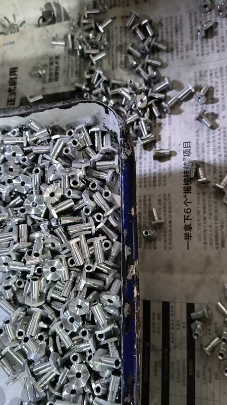 tapping the hex parts