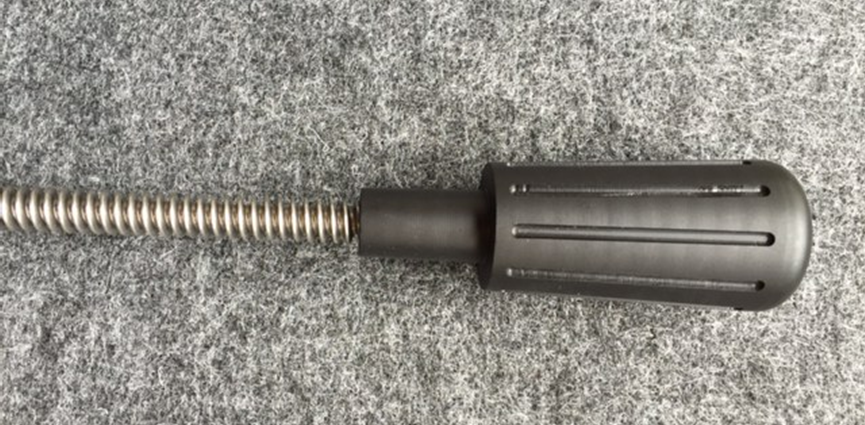 the handle with the bolt