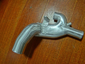 Fenum de admisión de entrada de arena de aluminio personalizado