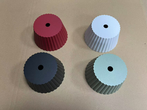 Custom Aluminum Die Casting Lampshade in Powder Coated
