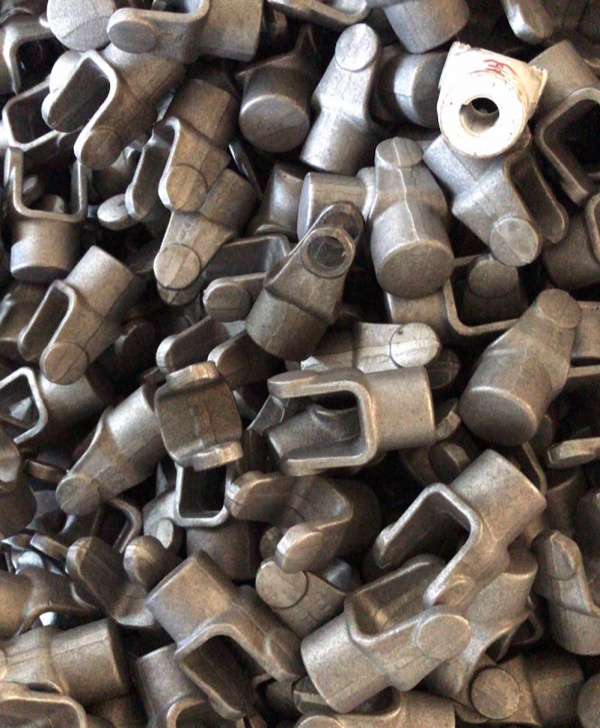 the parts after casting