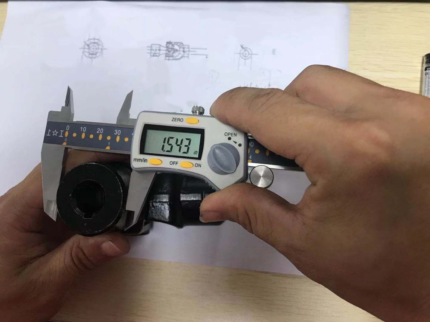 measure the diameter