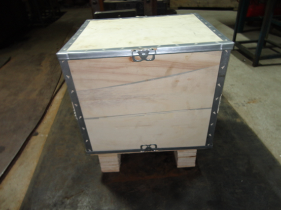 packing in wooden case