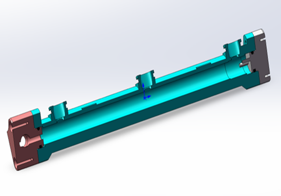 fuel rail 3D drawing-2