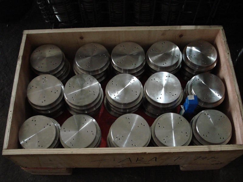 packing into wooden case