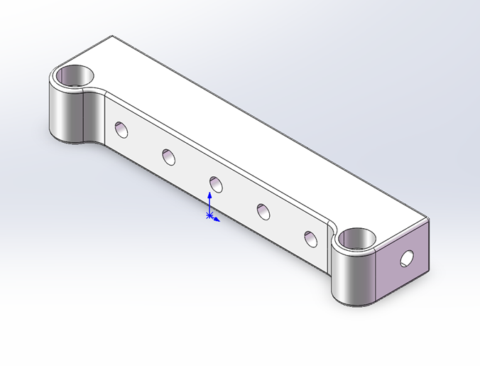 aluminum vacuum block 3D drawings 1