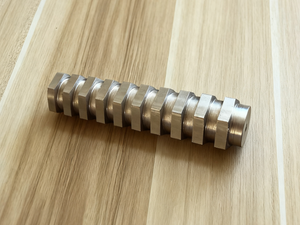 Custom 12L14 steel CNC Machining Muti-step Shaft