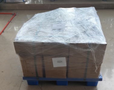 packed in pallet