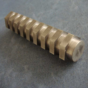 커스텀 12L14 스틸 CNC 가공 뮤티 단계 샤프트