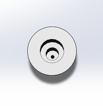 the 3D drawings of candle holder top 2