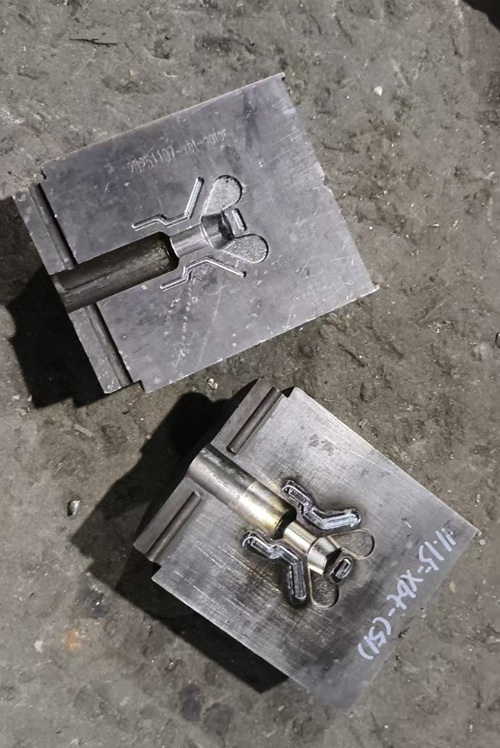 the mold of the wing bolt