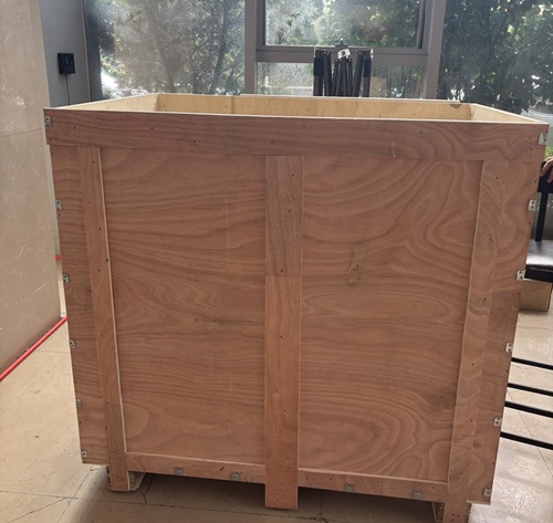 packed in wooden case