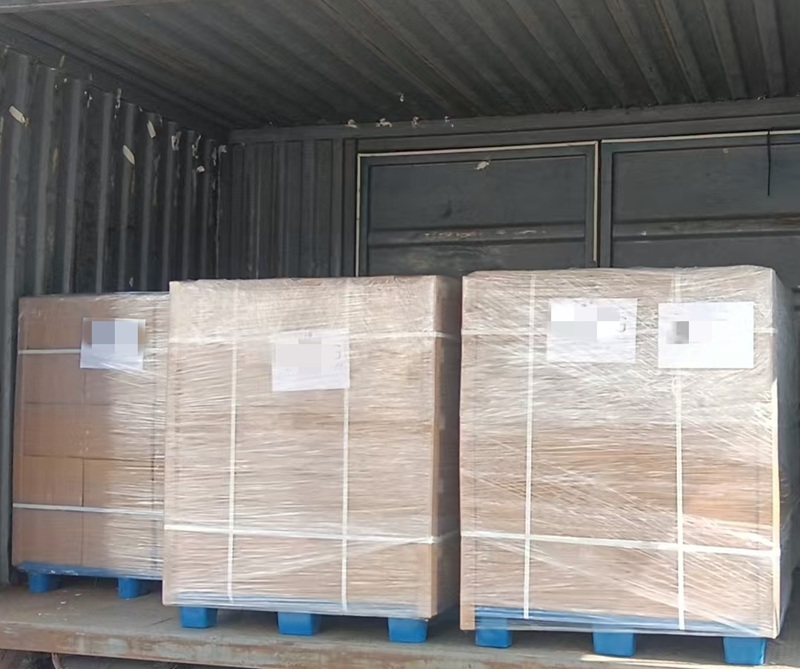 packed in pallet