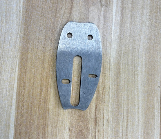 Custom Steel Alloy Laser Cutting And CNC Milled Bar Adapter