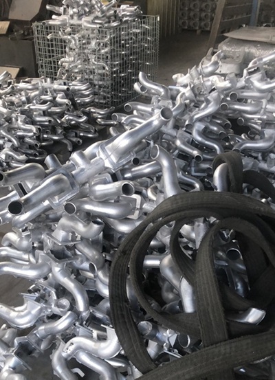 rough aluminum casting