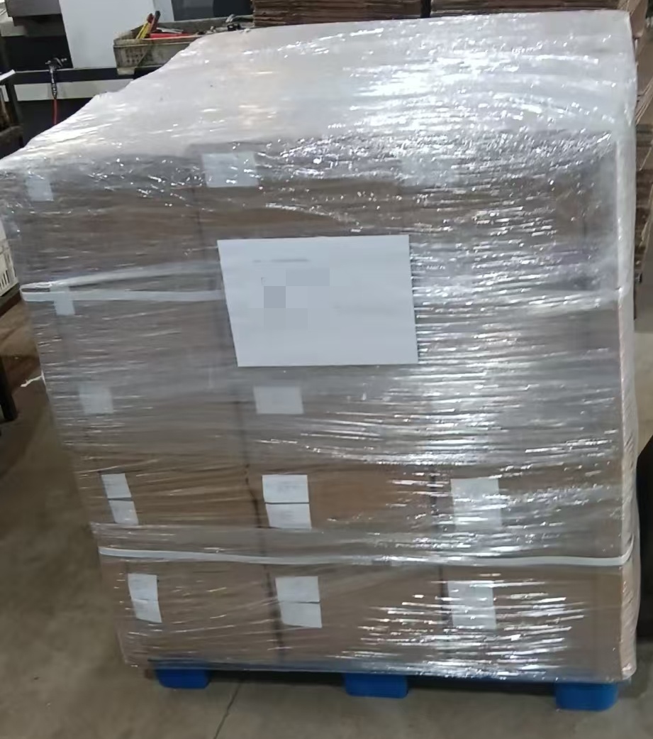 packed in pallet