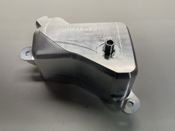 Custom Aluminum 5-Axis CNC Milled Expansion Tank 
