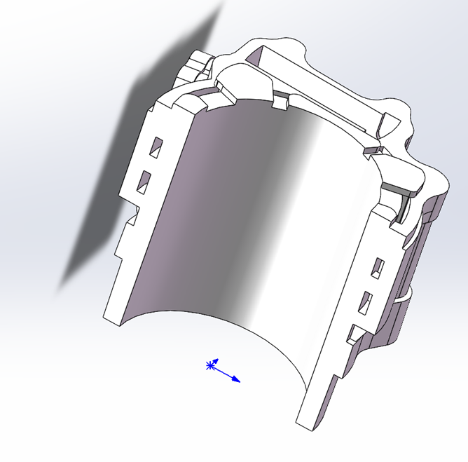 the engine head 3D drawings -3