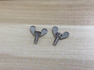 Custom Stamping And CNC Machining M8 Brass Wing Bolt 