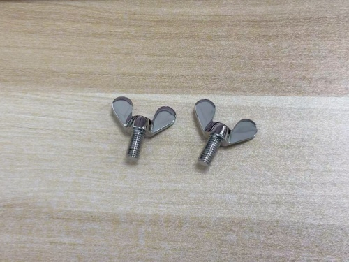 Custom Stamping And CNC Machining M8 Brass Wing Bolt 