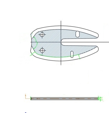 Ang bar adapter sketch