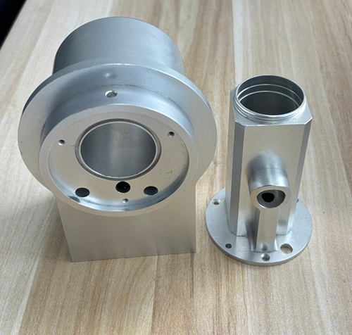 Méter de flujo fresado de aluminio CNC （Protokomer） Asamblea