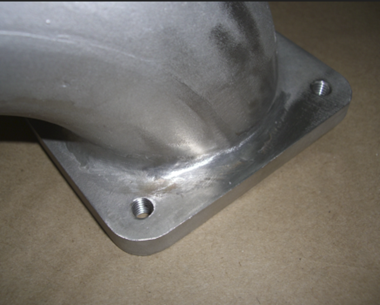 CNC machining downpipe