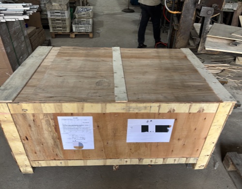 packed in wooden case