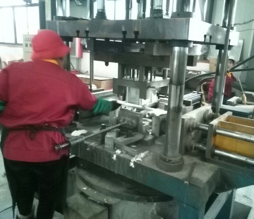 produciton in low pressure casting