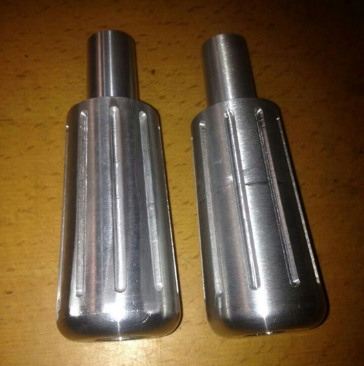rough handle with trapezoidal thread
