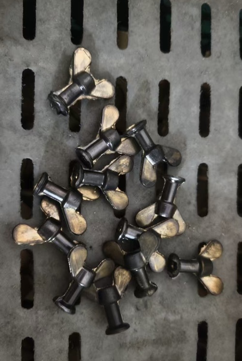 rough bolt after stamping