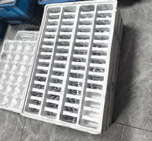 the wing bolt after chroming