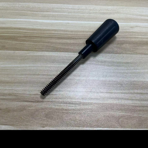 CNC turning aluminum handle with trapezoidal thread 