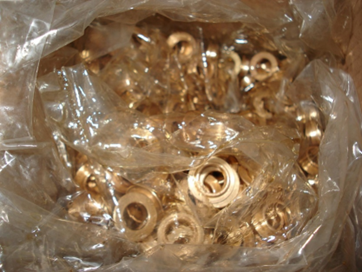 Boccola di bronzo sinterizzata riempita