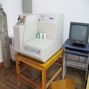 composizione chimica del materiale spettrografo per controllare