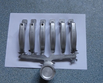 1-6 गुहा डाई कास्टिंग हैंडल