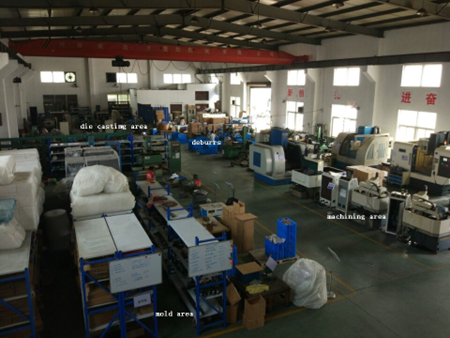 نمای کلی کارخانه ریخته گری