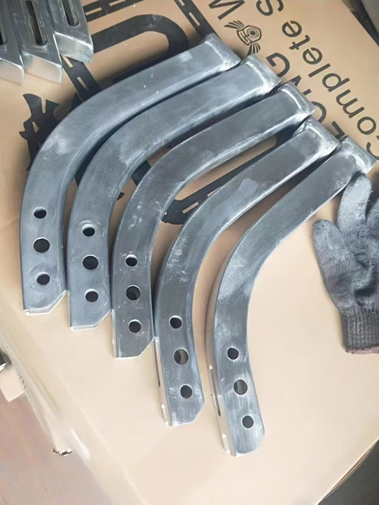 the back bracket after grinding