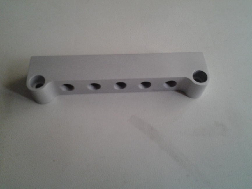 aluminum vacuum block after sand blasted