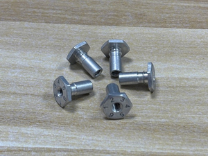 Custom CNC Machining Aluminum 6061-T6 Hex Head Bolt