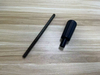 CNC turning aluminum handle with trapezoidal thread 