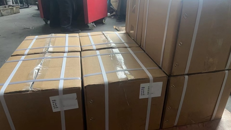 packed in cartons