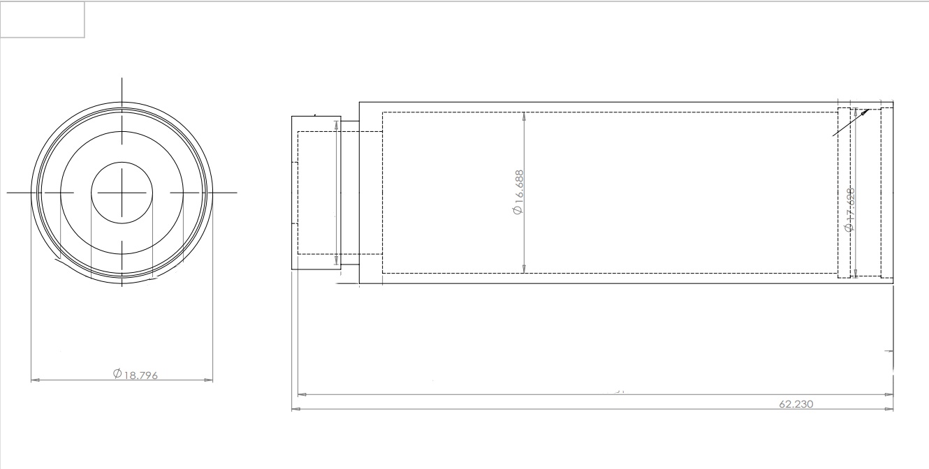 motor housing drawing