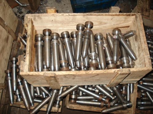 the pins before zinc plated