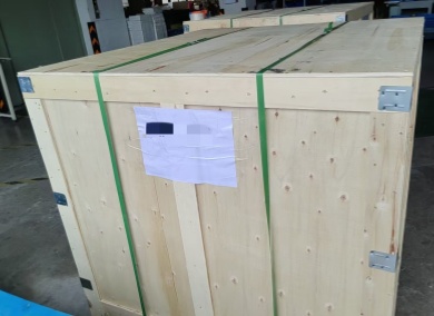 packed in wooden case
