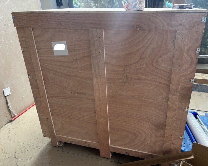Empaquetado en estuche de madera